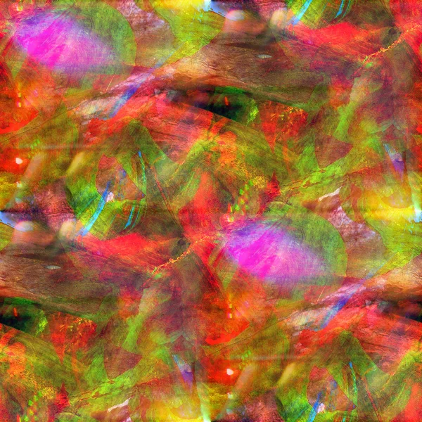 Textur röd, grön abstrakt konst vatten färg sömlös bakgrund — Stockfoto