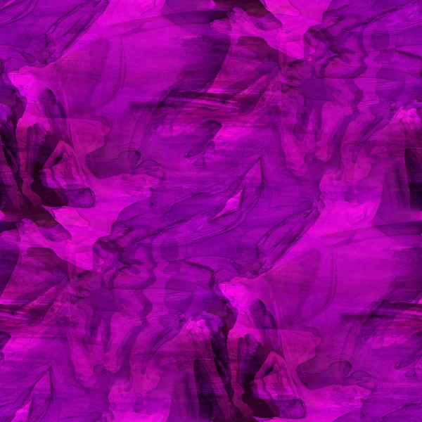 アート紫のシームレスなテクスチャ水彩画 — ストック写真
