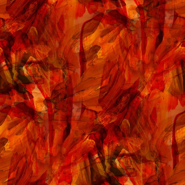 Art seamless texture orange watercolor — Stock Photo, Image