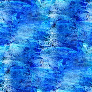 kesintisiz mavi duvar kağıdı suluboya avant-garde sanat el