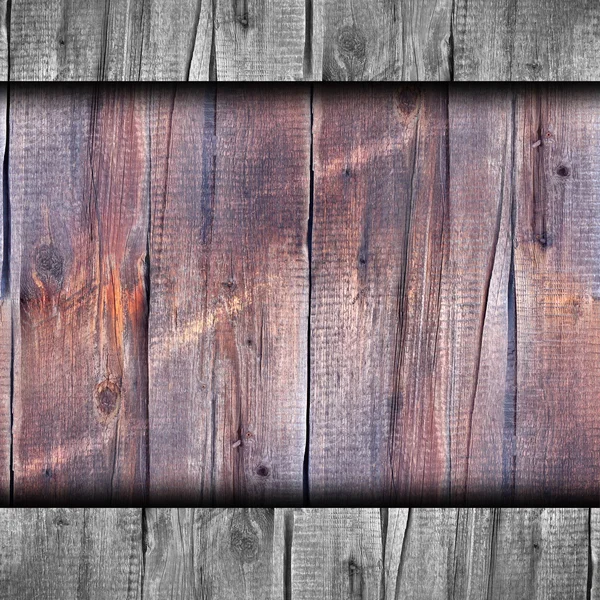 Planken textuur van oude houten ondergrond behang — Stockfoto