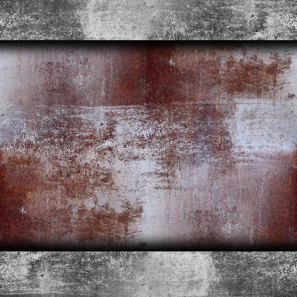 Textura marrom ferro ferrugem fundo papel de parede — Fotografia de Stock
