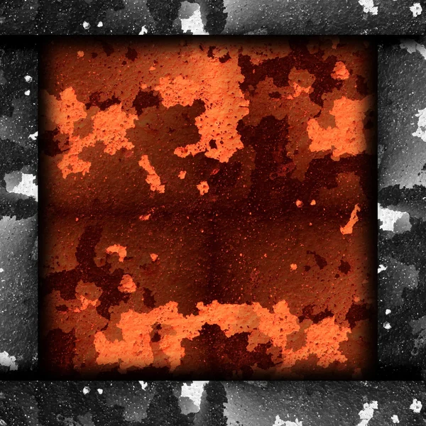 Gamla militära orange abstrakt konsistens tapet — Stockfoto