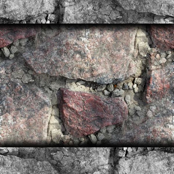 Granit czerwony tekstura krawędzi tapety — Zdjęcie stockowe