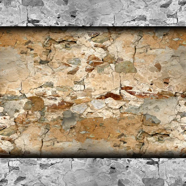 古い石造りのテクスチャの背景の壁紙を壁します。 — ストック写真