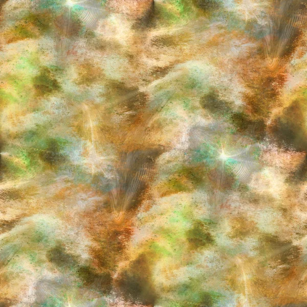 Brown, green paint hand background seamless art wallpaper waterc — Stock Photo, Image