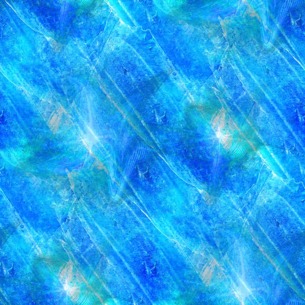 Hand blaue Farbe Hintergrund Kunst nahtlose Tapete Aquarell abs — Stockfoto