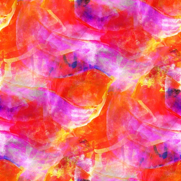 Pintar fondo de la mano púrpura, rojo sin costuras fondo de pantalla de arte waterco — Foto de Stock