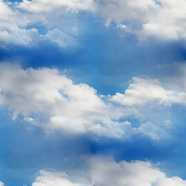 Niebo bezszwowe chmura niebieski tapeta tekstura — Zdjęcie stockowe
