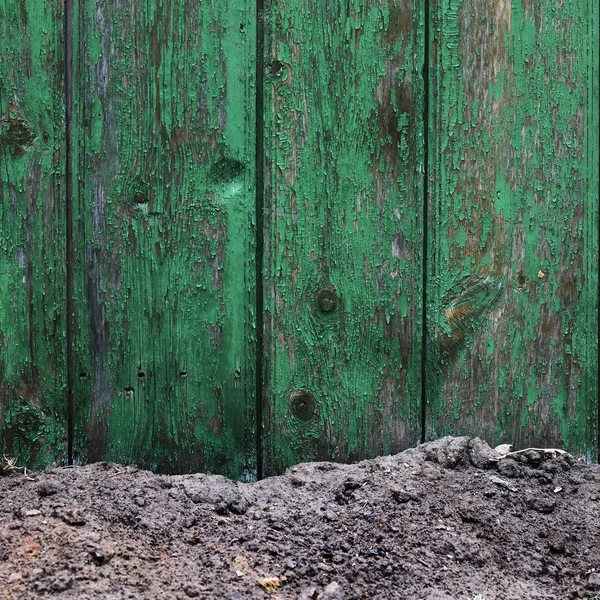 Tomten gamla stängsel styrelsen textur bakgrundsbild för din messa — Stockfoto