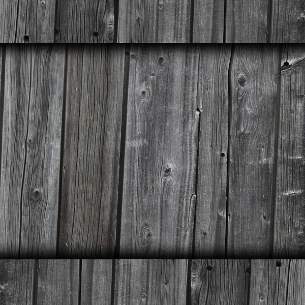 纹理木栅栏旧灰色背景墙纸的消息 — 图库照片
