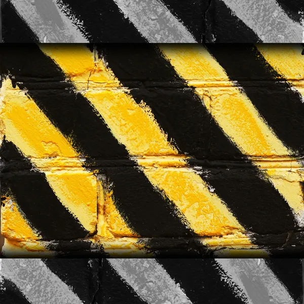 Текстура желтой черной полосы. — стоковое фото