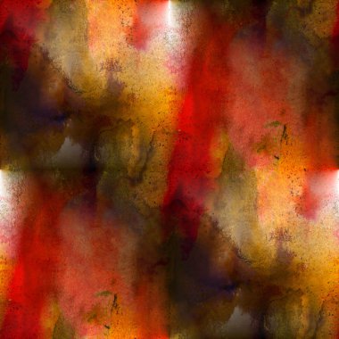 Sanat avant-garde arka plan kırmızı, sarı el boya sorunsuz wallp
