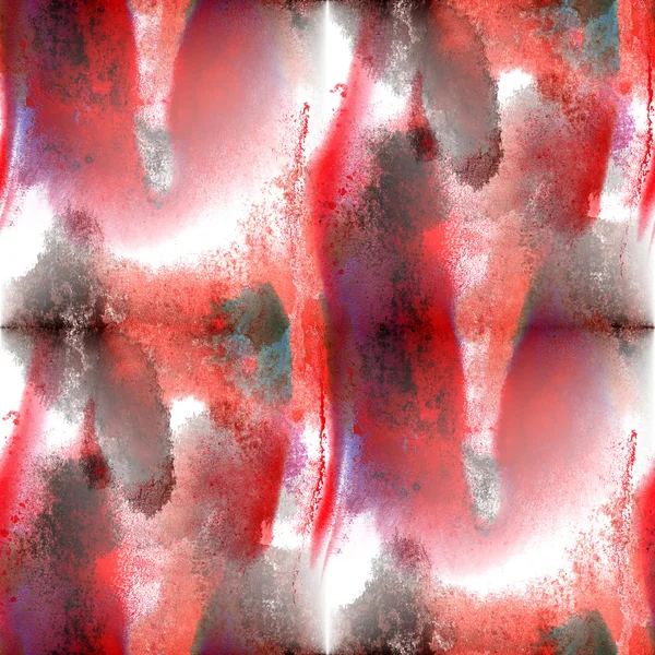 Art avant-garde hand red, black paint background seamless wallpa — Stock Photo, Image