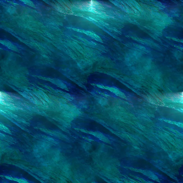 Patroon achtergrond textuur aquarel blauwe naadloze abstracte pai — Stockfoto