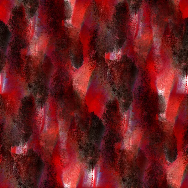 Padrão fundo textura aquarela vermelho sem costura dor abstrata — Fotografia de Stock