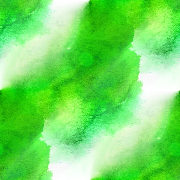 Texture vert aquarelle fond sans couture motif abstrait pa — Photo