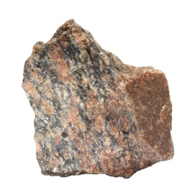 taş kırmızı tek granit kaya izole büyük nehir kaya b