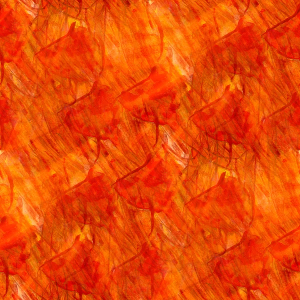 Design a watercolor seamless orange background texture abstract — Stock Photo, Image