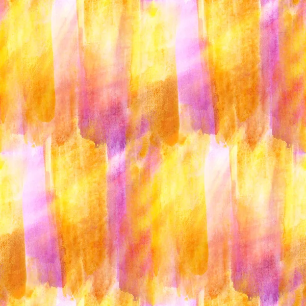 Design aquarela sem costura amarelo, textura de fundo roxo — Fotografia de Stock