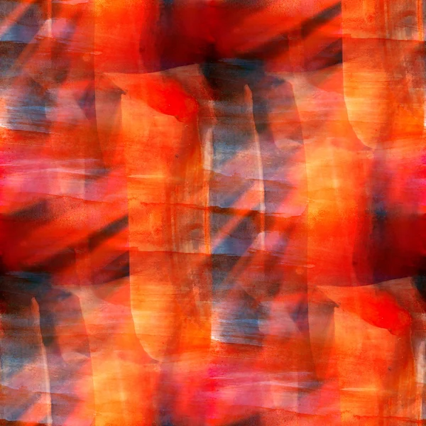 Design watercolor seamless background a orange, black texture ab — Stock Photo, Image
