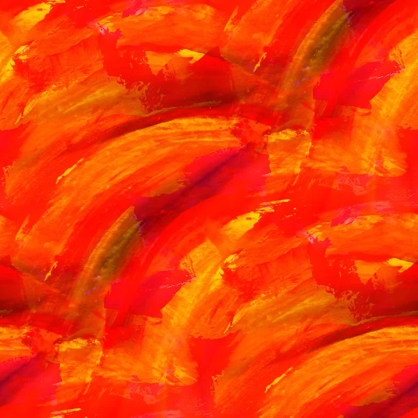 Akvarell sömlös bakgrund orange konsistens abstrakt färg pat — Stockfoto