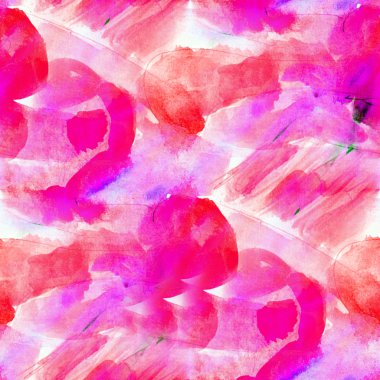 arka planda kesintisiz suluboya doku pembe soyut kağıt rengi