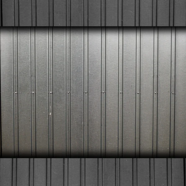 Métal fond texture garage grunge fer clôture modèle de porte m — Photo
