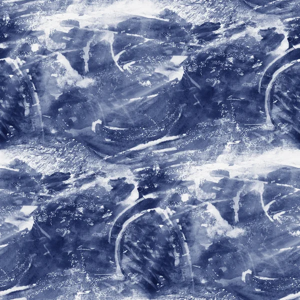 Solljus bild konst ram akvarell sömlös bakgrund blå — Stockfoto