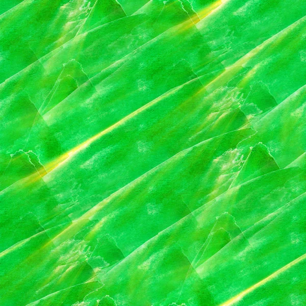 阳光无缝绿色纹理颜色的水彩抽象 — 图库照片