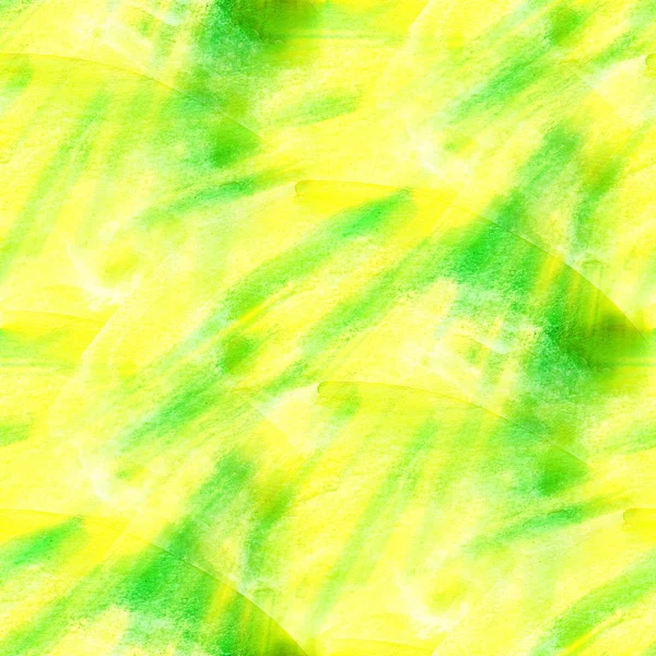 Sluneční světlo bezešvých textur barevný akvarel zelená abstraktní — Stock fotografie