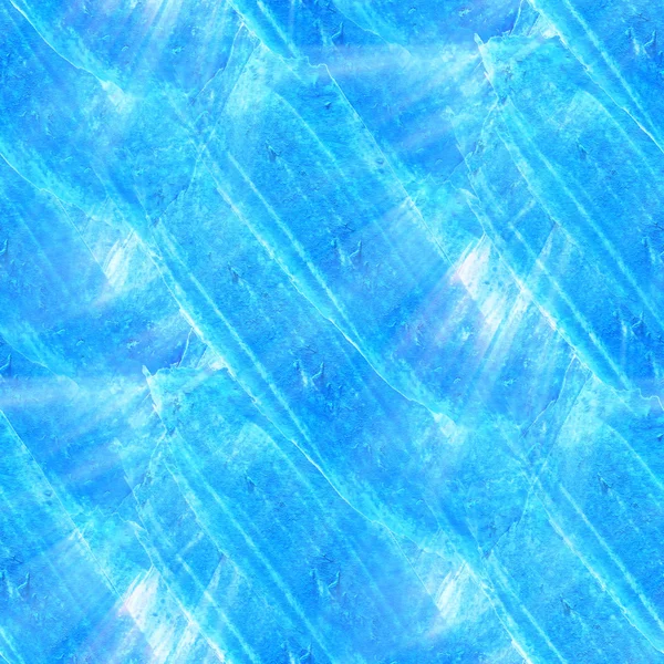 日光シームレス テクスチャ カラー ブルー水彩抽象 — ストック写真