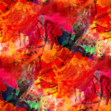 güneş ışığı suluboya resim Kırmızı Sarı sorunsuz soyut doku han