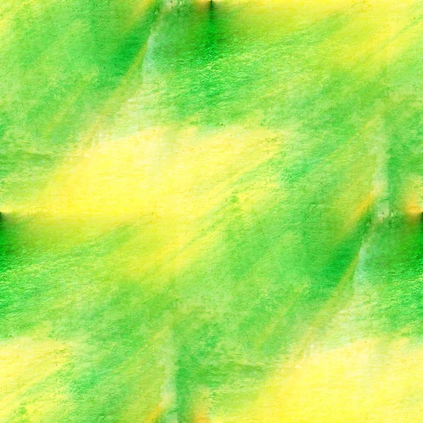 Tache solaire art aquarelle vert carré texture bleu isolé — Photo