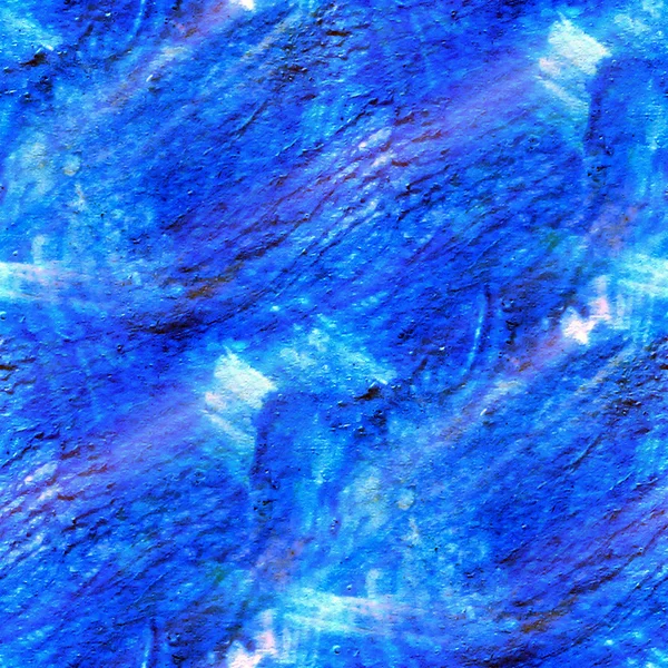 Luce del sole pennello pennello colore acqua acquerello blu isolato — Foto Stock