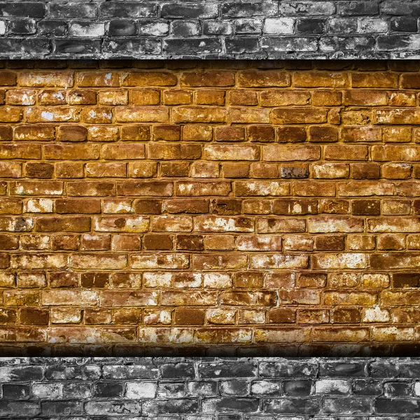 Cihlové zdi textury o pozadí hnědé červeným vzorem povrchu cementu — Stock fotografie