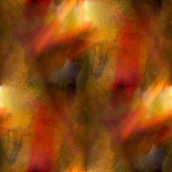 Sonnenlicht abstrakt isoliert gelb rot blau Aquarell Fleck rast — Stockfoto