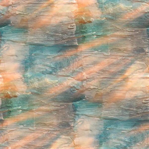 Solljus konst daub akvarell blå fyrkantig botten abstrakt pap — Stockfoto