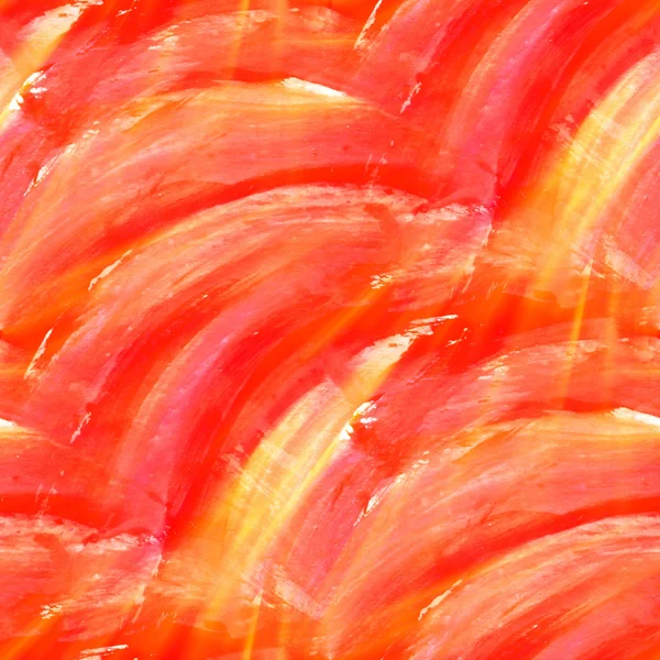 Lumière du soleil fond sans couture bandes rouges aquarelle eau abstra — Photo