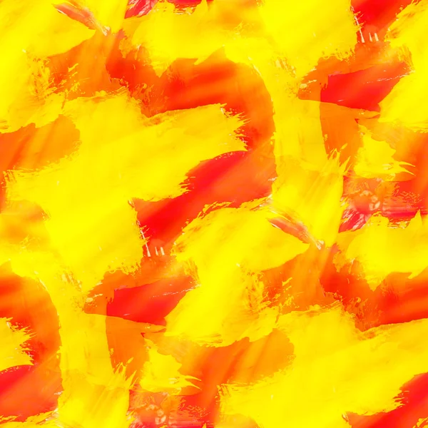 Sunlight seamless background yellow red watercolor water abstrac — Stock Photo, Image