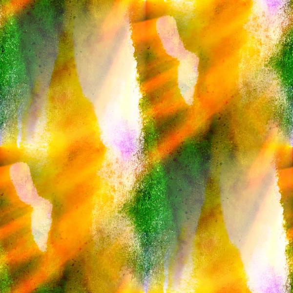Солнечный свет акварели кисть абстрактное искусство зеленый фиолетовый желтый артисты — стоковое фото