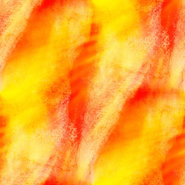 Sonnenlicht nahtlos gelb orange Hintergrund Aquarell Wasser abst — Stockfoto