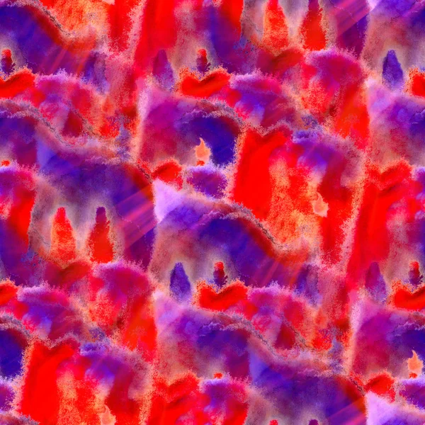 Солнечный свет акварели искусства красный черный бесшовный абстрактный текс — стоковое фото