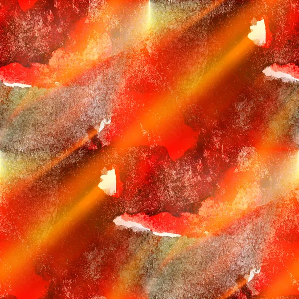 Sunlight watercolor brush abstract art red black artistic isolat — Stock Photo, Image