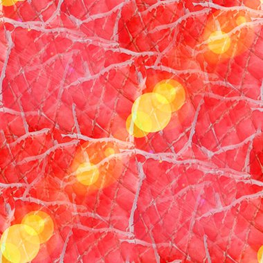 bokeh soyut suluboya kırmızı ve sanat sorunsuz doku, el pai