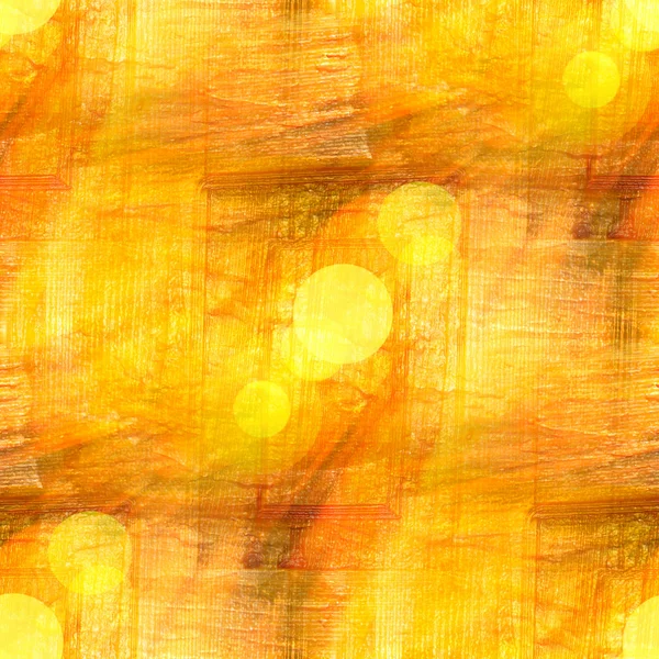 Bokeh bakgrunden gul akvarell tapetkonst sömlös och te — Stockfoto