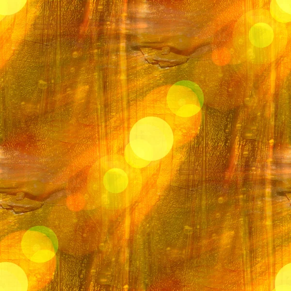 Bokeh fond d'écran jaune aquarelle art sans couture textur — Photo