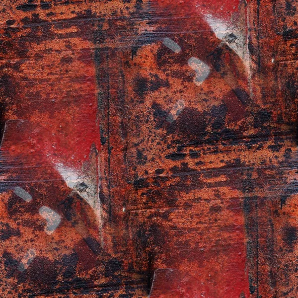 シームレスな金属の錆びた背景テクスチャ グランジ紙の抽象的なワシントン州 — ストック写真