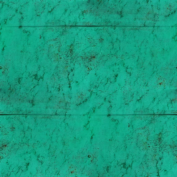 Texture métallique sans couture fond vert vieux fer grunge métallique — Photo