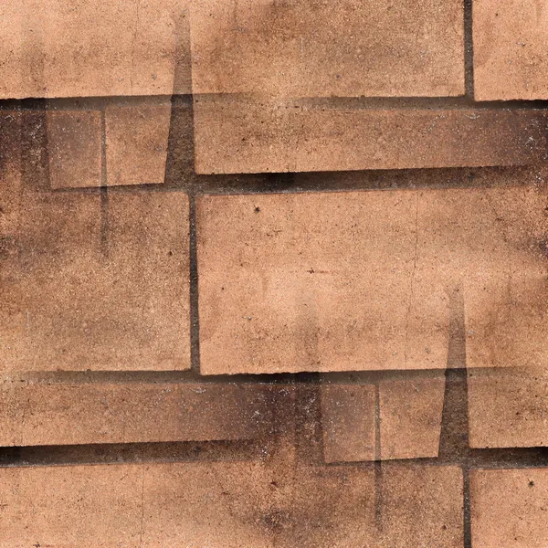 Naadloze oude textuur muur tegel achtergrond oppervlaktepatroon vuile — Stockfoto
